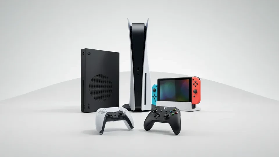 PS5, Xbox i Nintendo Switch konzole sa džojsticima